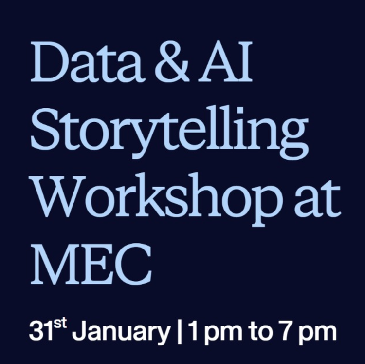 Data & AI Storytelling Workshop - January 31st, 2026